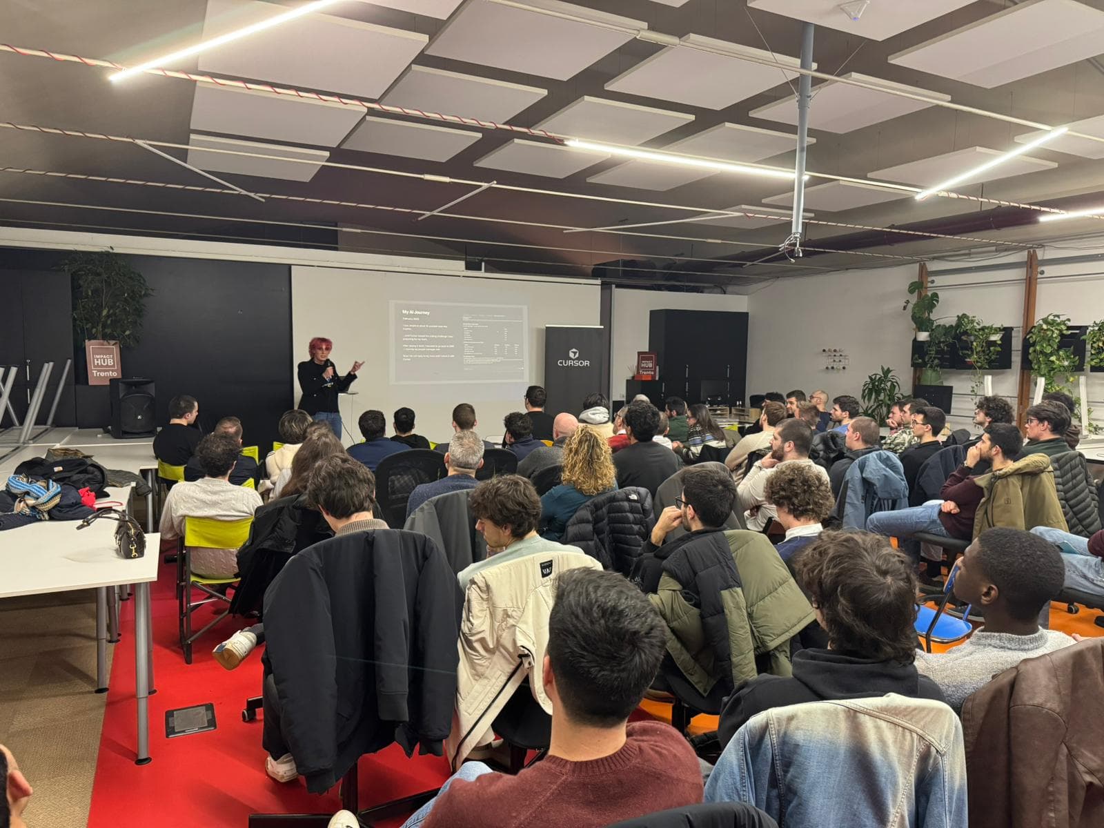 Trento builders sharing progress